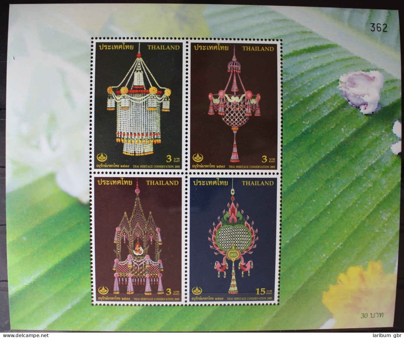 Thailand Block 186 Mit 2364-2367 Postfrisch #RI184 - Thaïlande