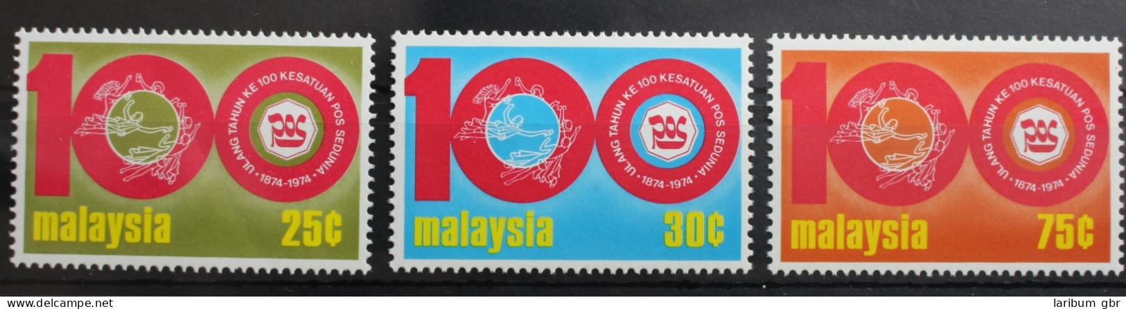 Malaysia 121-123 Postfrisch UPU Weltpostverein #RM403 - Maleisië (1964-...)