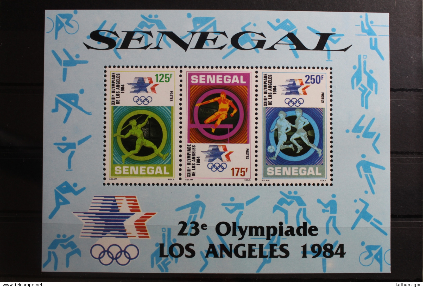 Senegal Block 46 Mit 820-822 Postfrisch Olympische Spiele #RN147 - Senegal (1960-...)