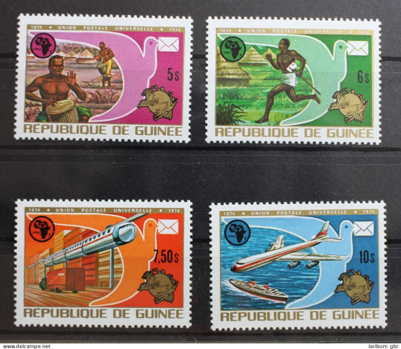 Guinea 700-703 Postfrisch UPU Weltpostverein #RM361 - Guinée (1958-...)