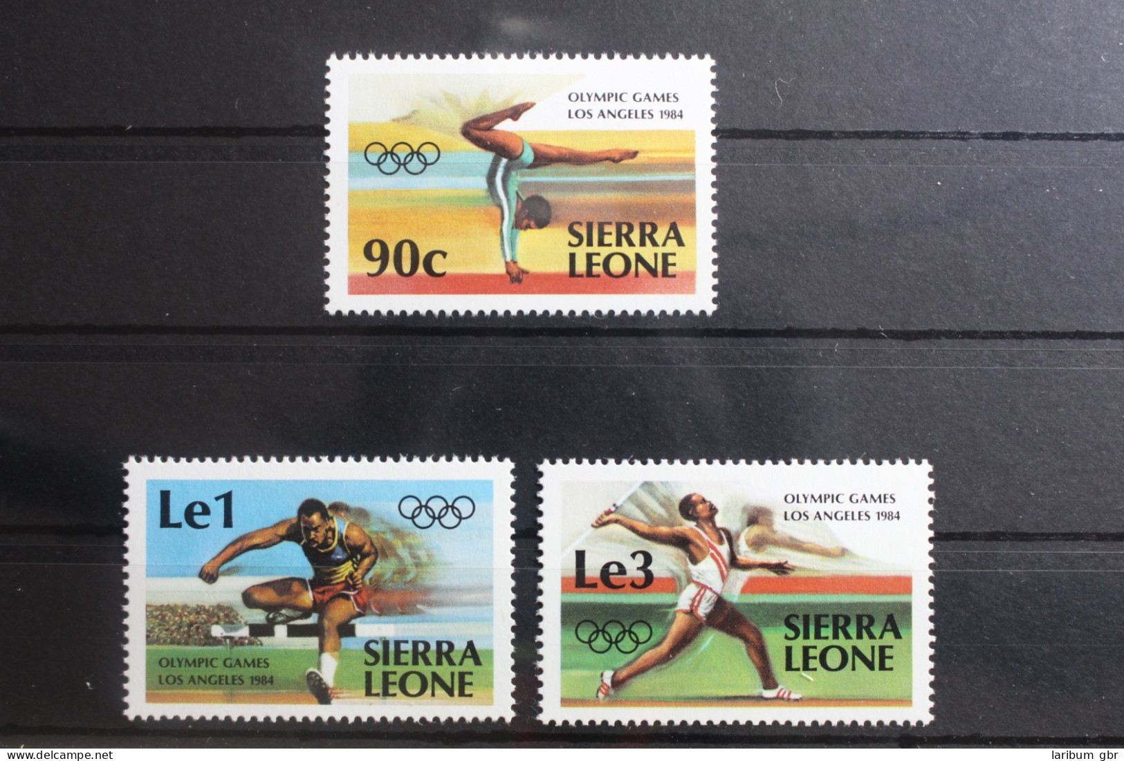 Sierra Leone 741-743 Postfrisch Olympische Spiele #RN072 - Sierra Leona (1961-...)