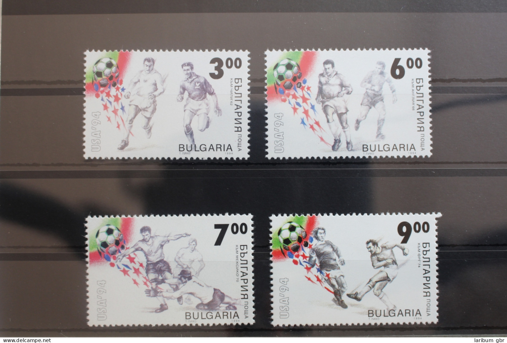 Bulgarien 4115-4118 Postfrisch Fussball WM 1994 #RM841 - Otros & Sin Clasificación