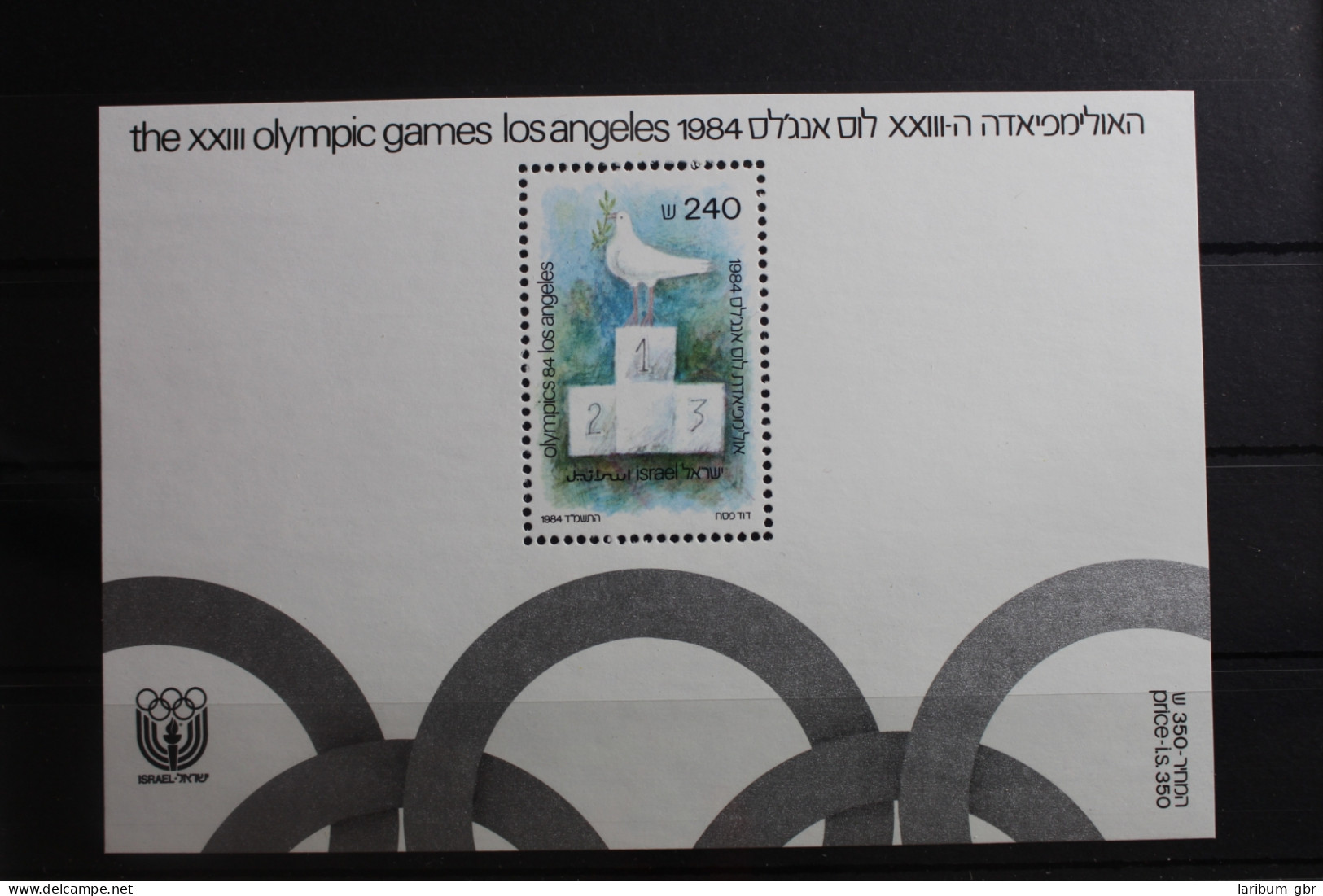 Island Block 26 Mit 969 Postfrisch Olympische Spiele #RN130 - Other & Unclassified