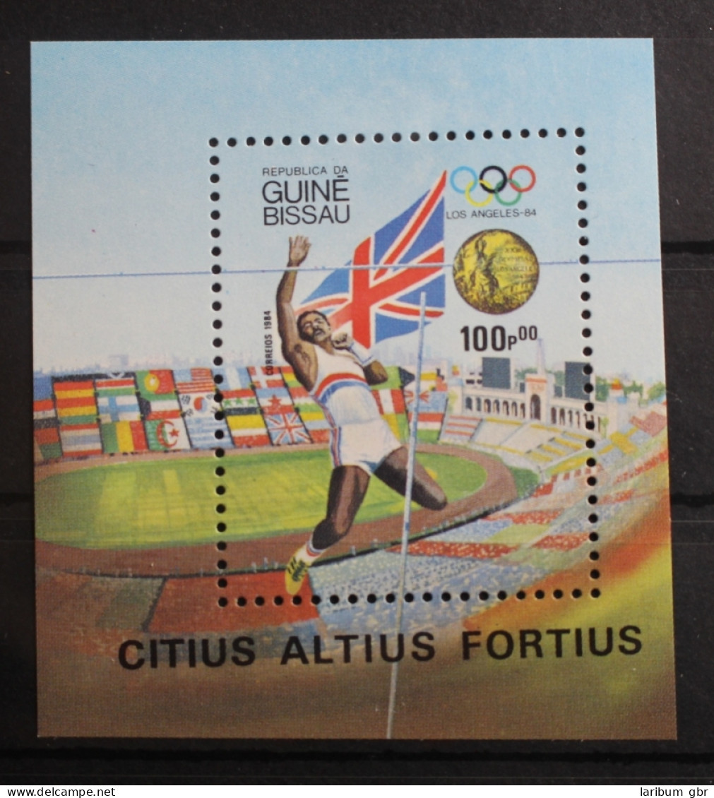 Guinea-Bissau Block 252 Mit 697 Postfrisch Olympische Spiele #RN099 - Guinée-Bissau