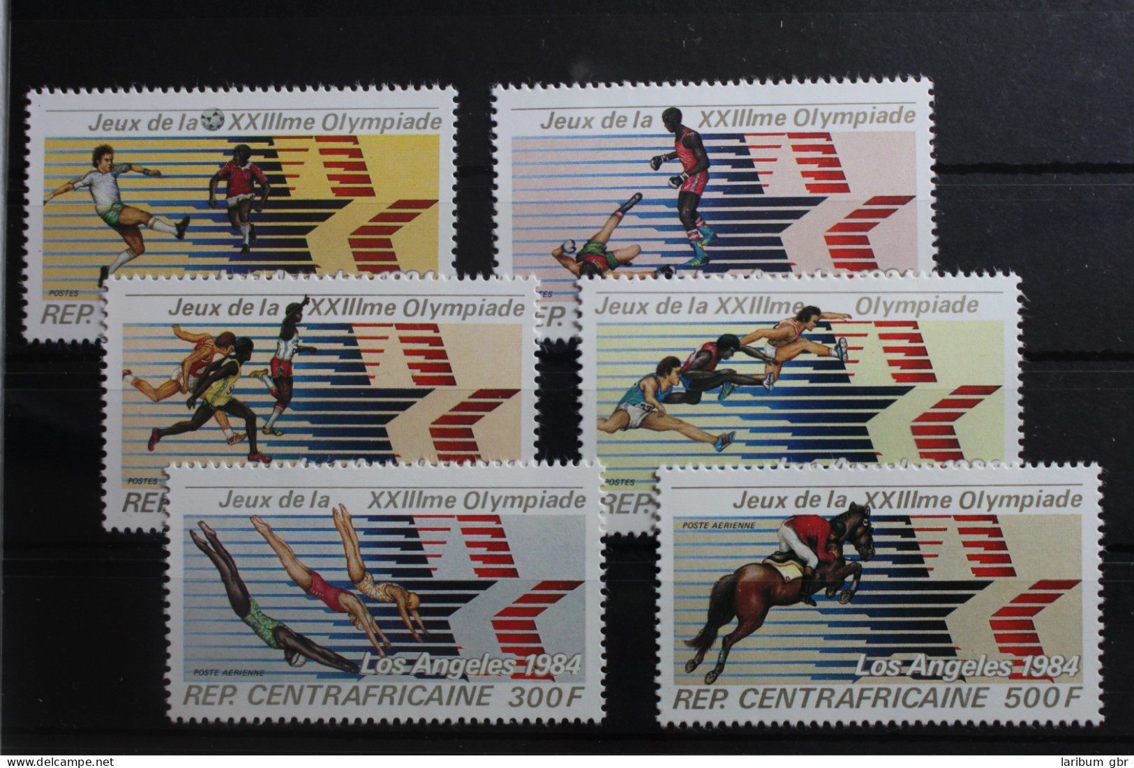 Zentralafrikanische Republik 852-857 Postfrisch Olympische Spiele #RN120 - Zentralafrik. Republik
