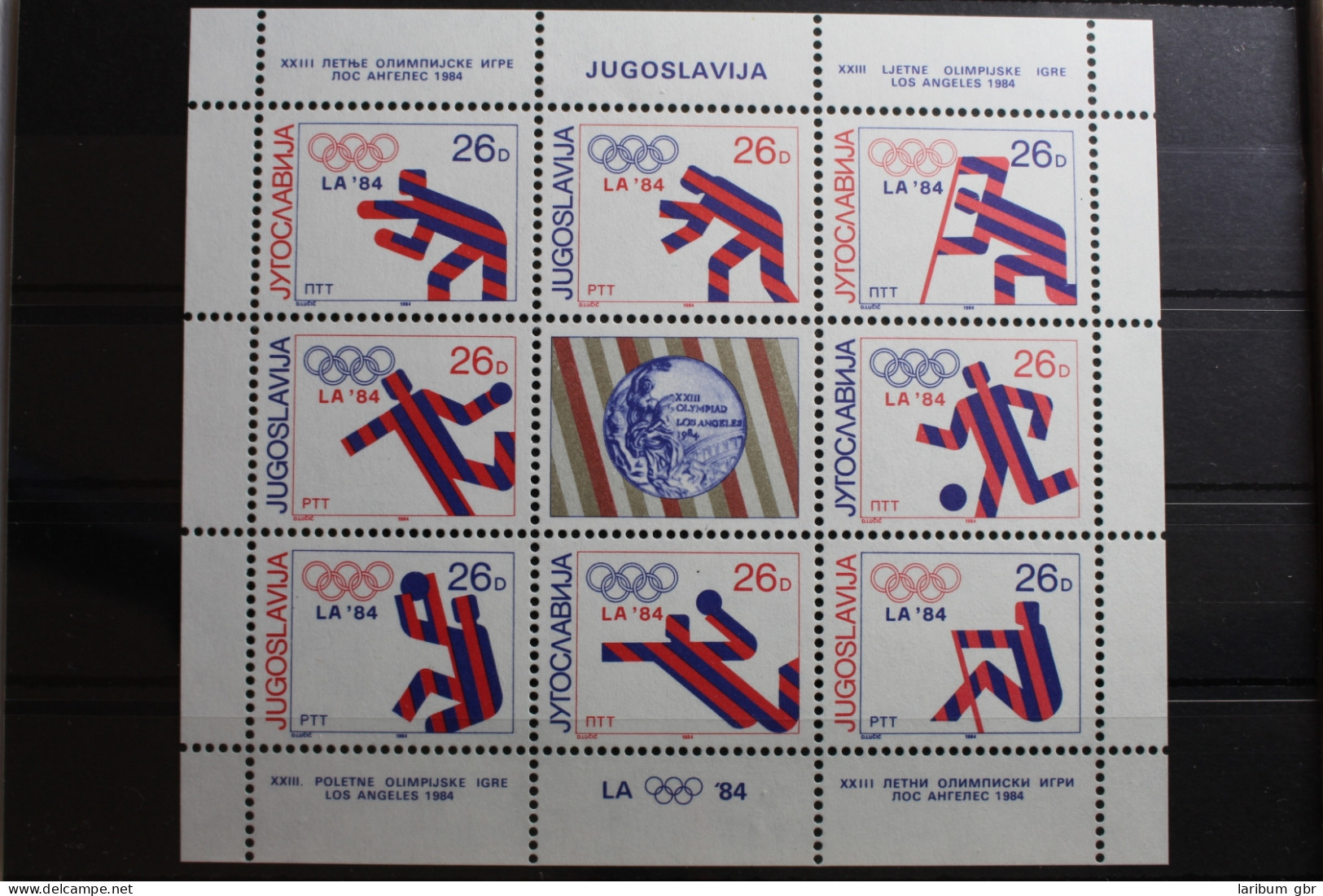 Jugoslawien 2075-2082 Postfrisch Als Kleinbogen Olympische Sommersp. #RK553 - Sonstige & Ohne Zuordnung