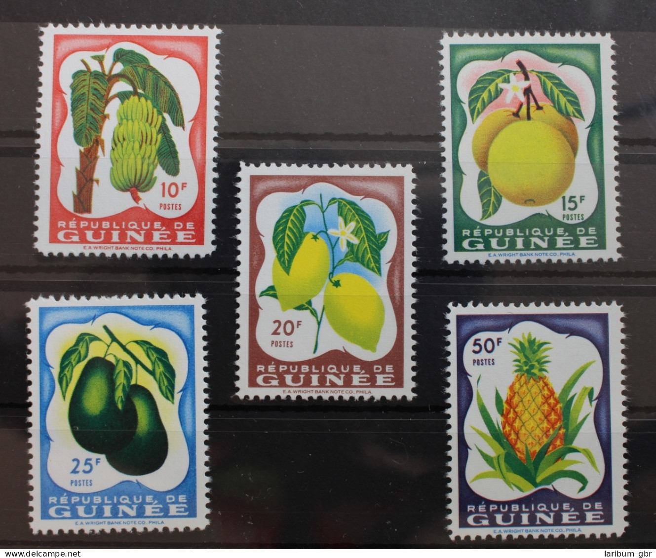 Guinea 16-20 Postfrisch #RL340 - Guinée (1958-...)