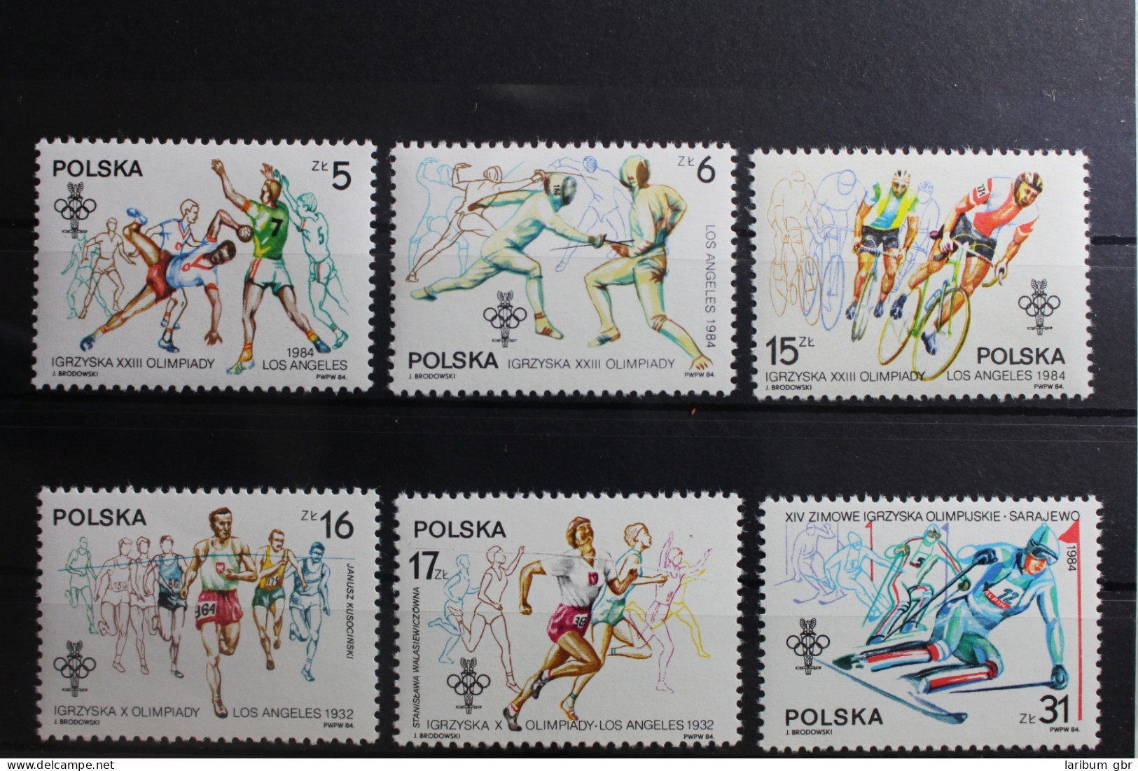 Polen 2913-2918 Postfrisch Olympische Spiele #RN165 - Andere & Zonder Classificatie