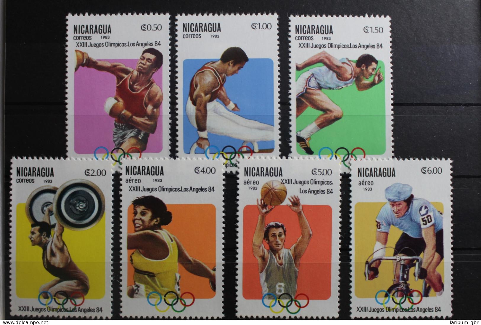 Nicaragua 2346-2352 Postfrisch Olympische Spiele #RN195 - Nicaragua