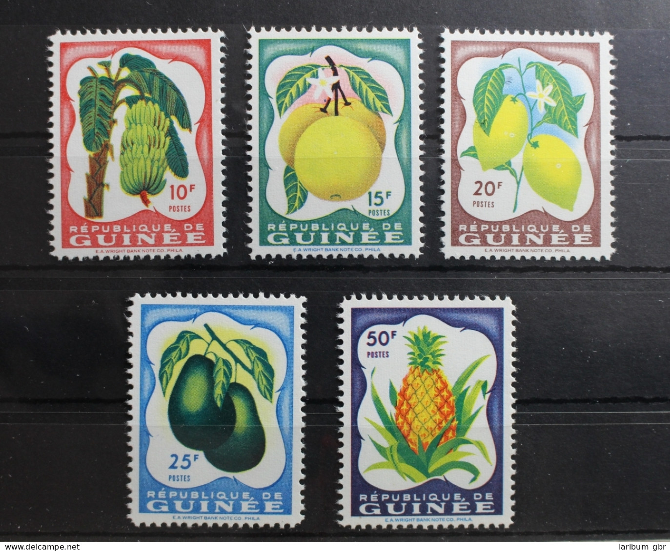 Guinea 16-20 Postfrisch #RX619 - Guinée (1958-...)