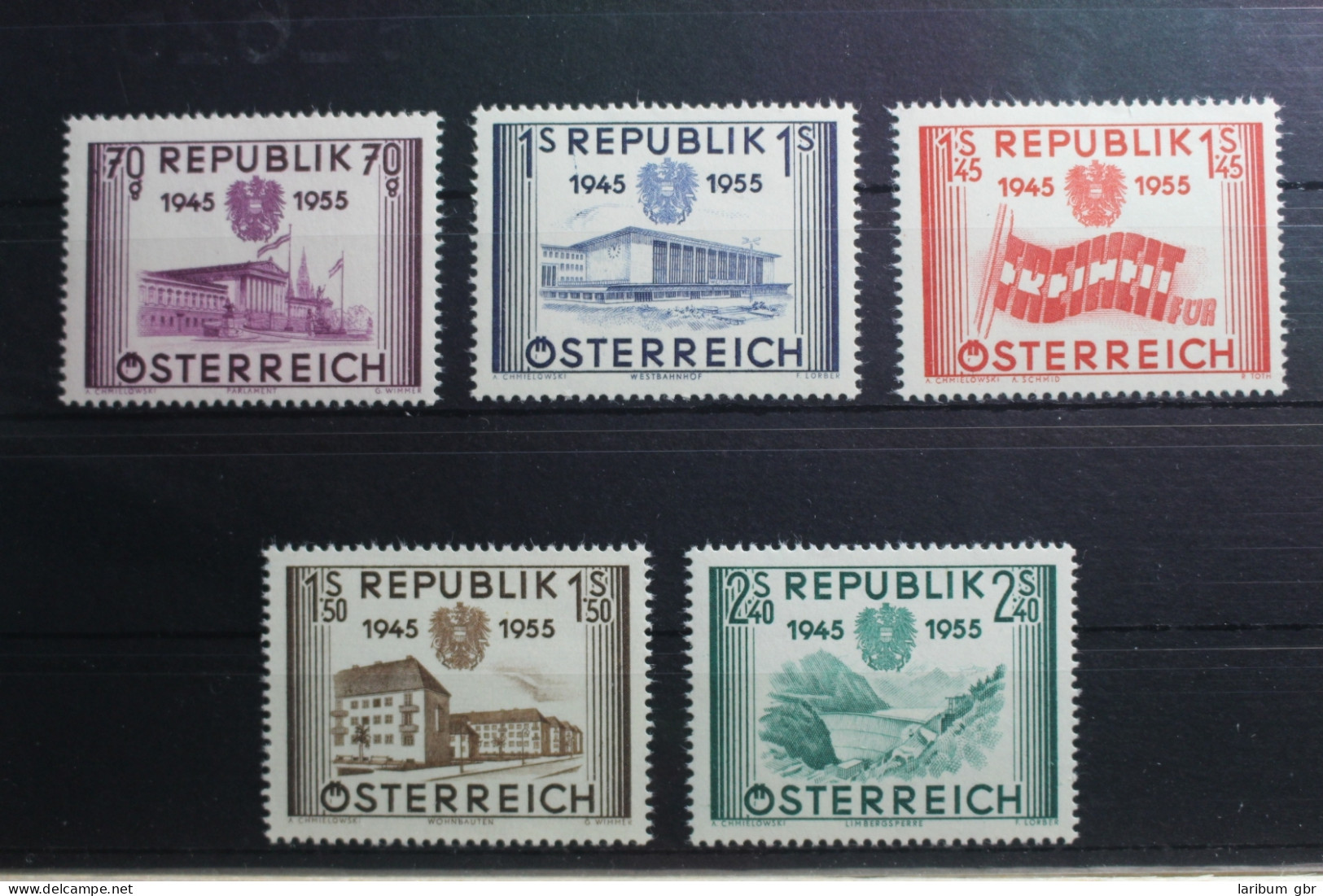 Österreich 1012-1016 Postfrisch #SL164 - Otros & Sin Clasificación