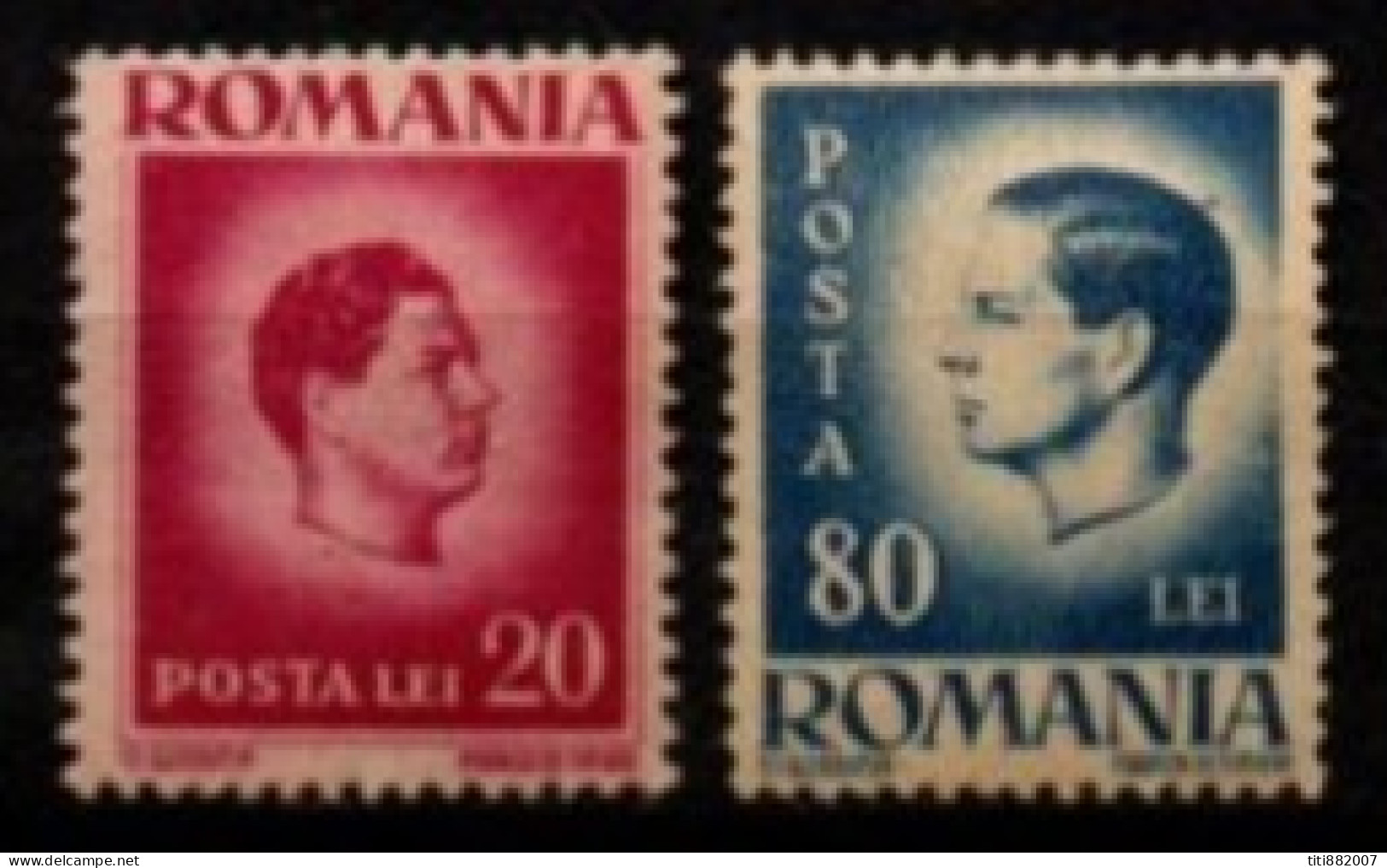 ROUMANIE    -   1947  .  Y&T N° 961 / 962 *. - Unused Stamps