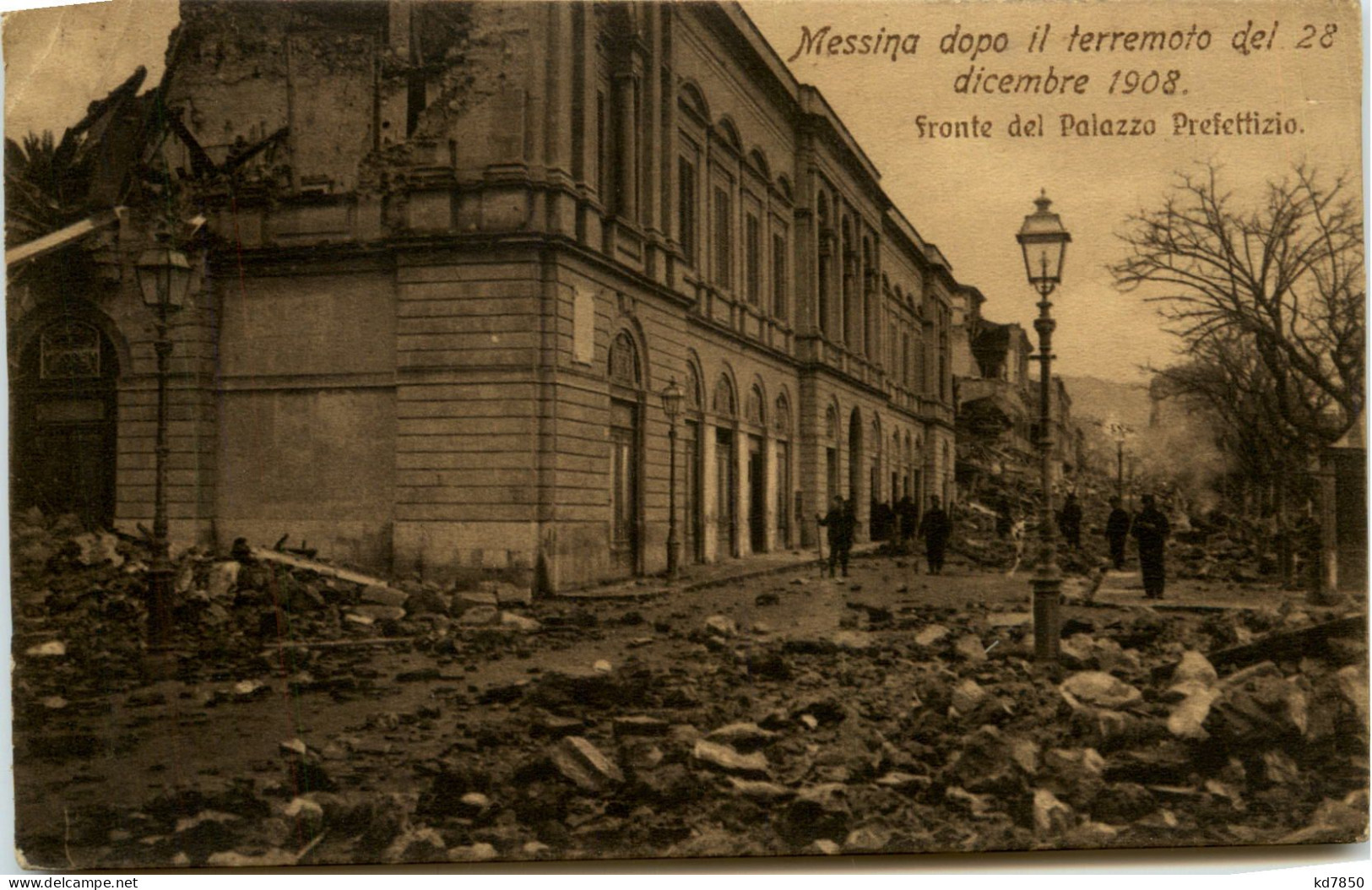 Messina - Dopo Il Terremoto 1908 - Messina