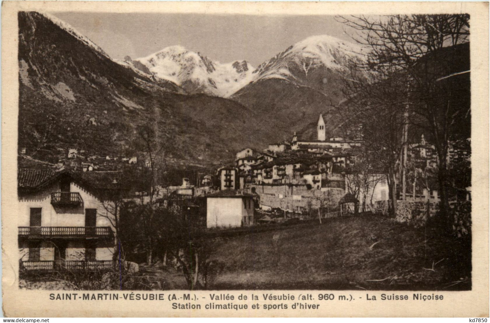 St-Martin-Vesubie, Vallee De La Vesubie, Station Climatique Et Sports D` - Saint-Martin-Vésubie