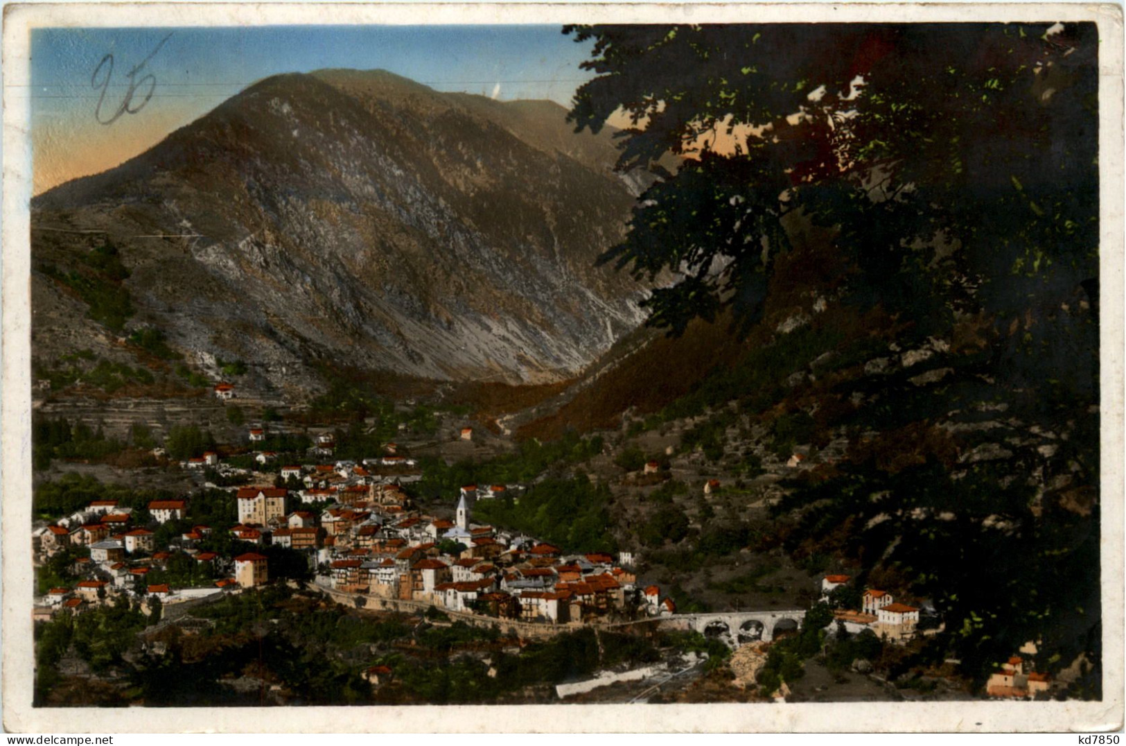 St-Martin-Vesubie, Vue Generale - Saint-Martin-Vésubie