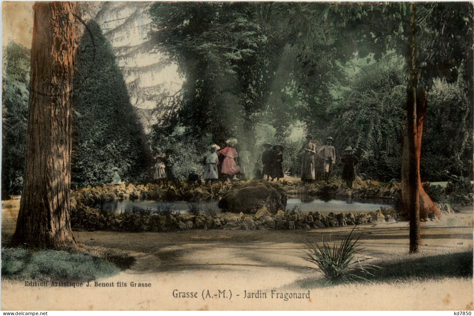 Grasse, Jardin Fragonard - Grasse