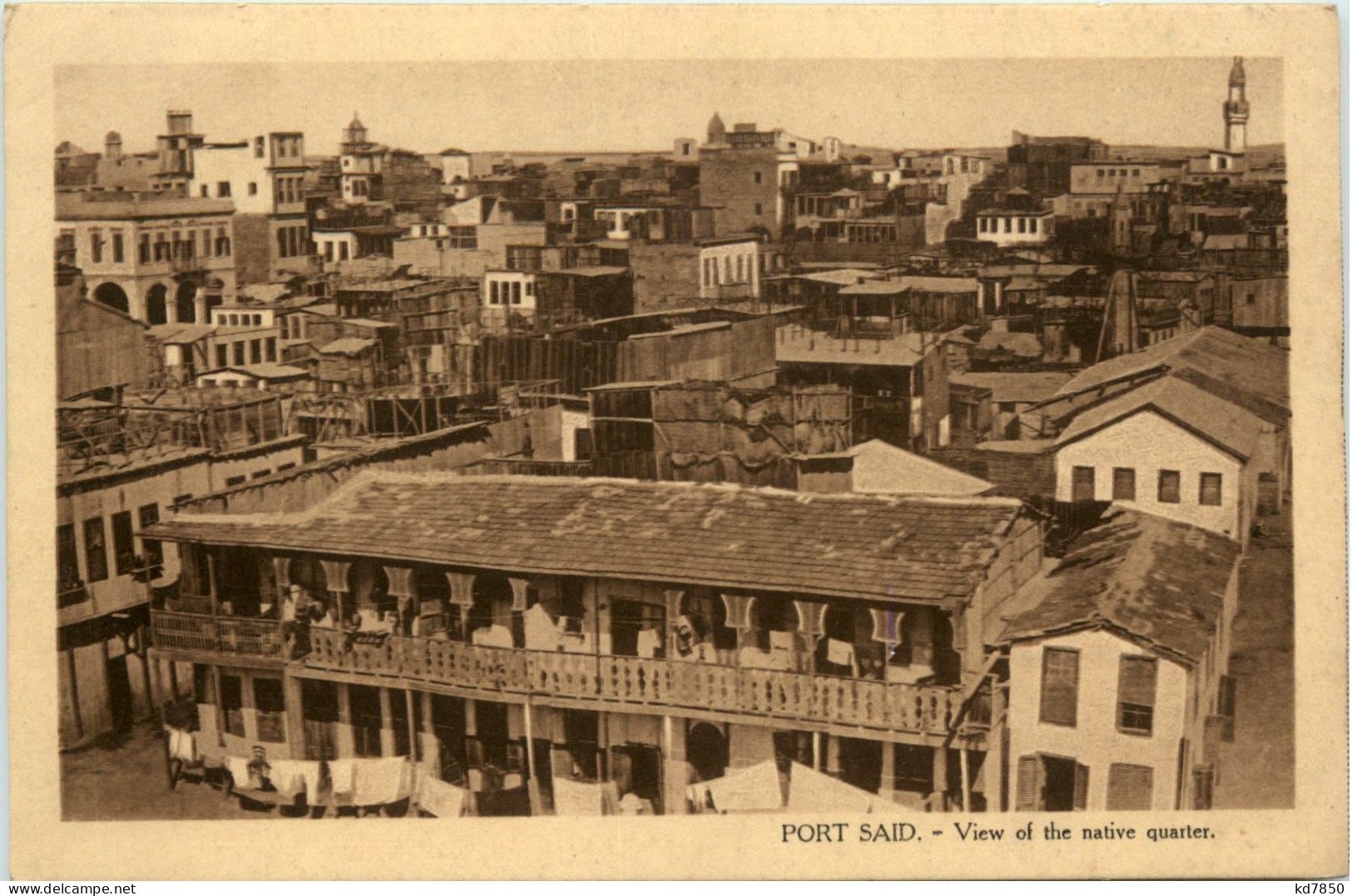 Port Said - Native Quarter - Port-Saïd