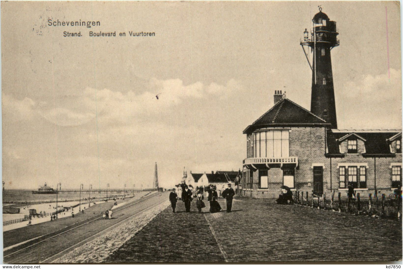 Scheveningen - Boulevard En Vuurtoren - Scheveningen