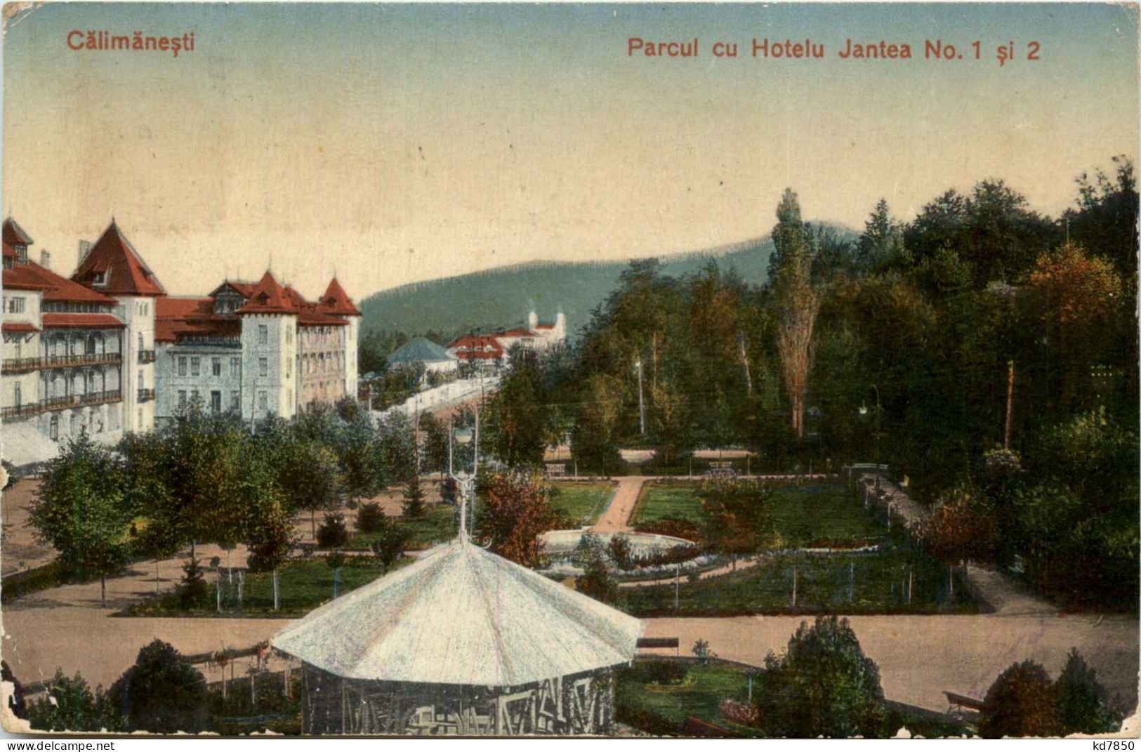 Calimanesti - Parcul Cu Hotelu Jantea - Romania