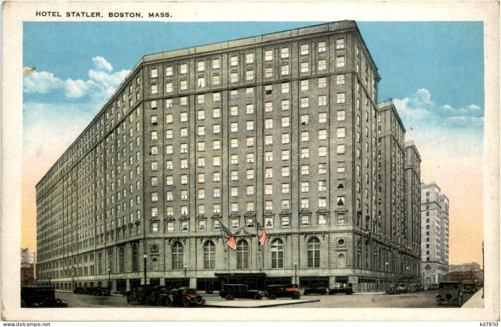Boston - Hotel Statler - Boston
