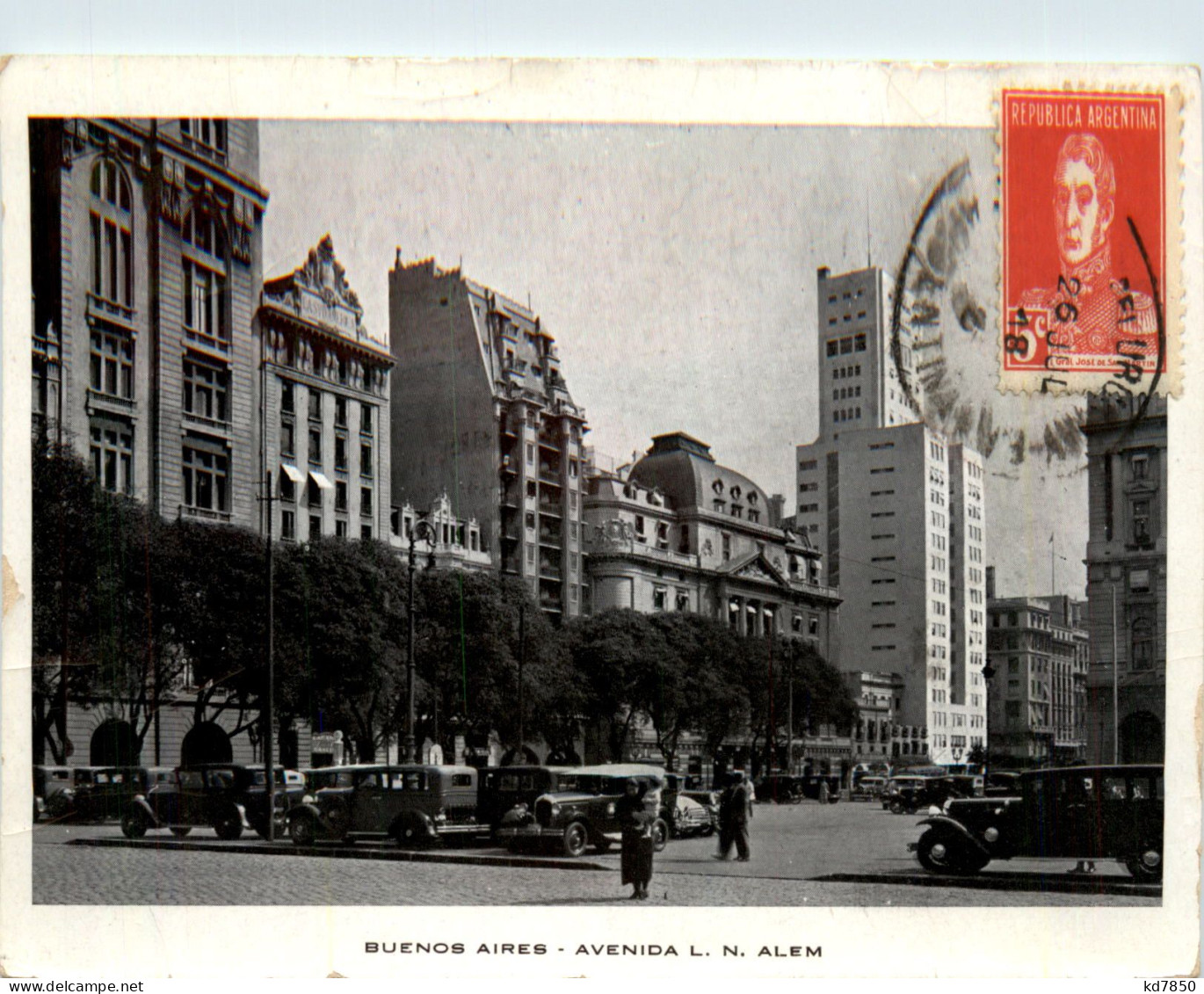 Buenos Aires - Avenida L N Alem - Argentina