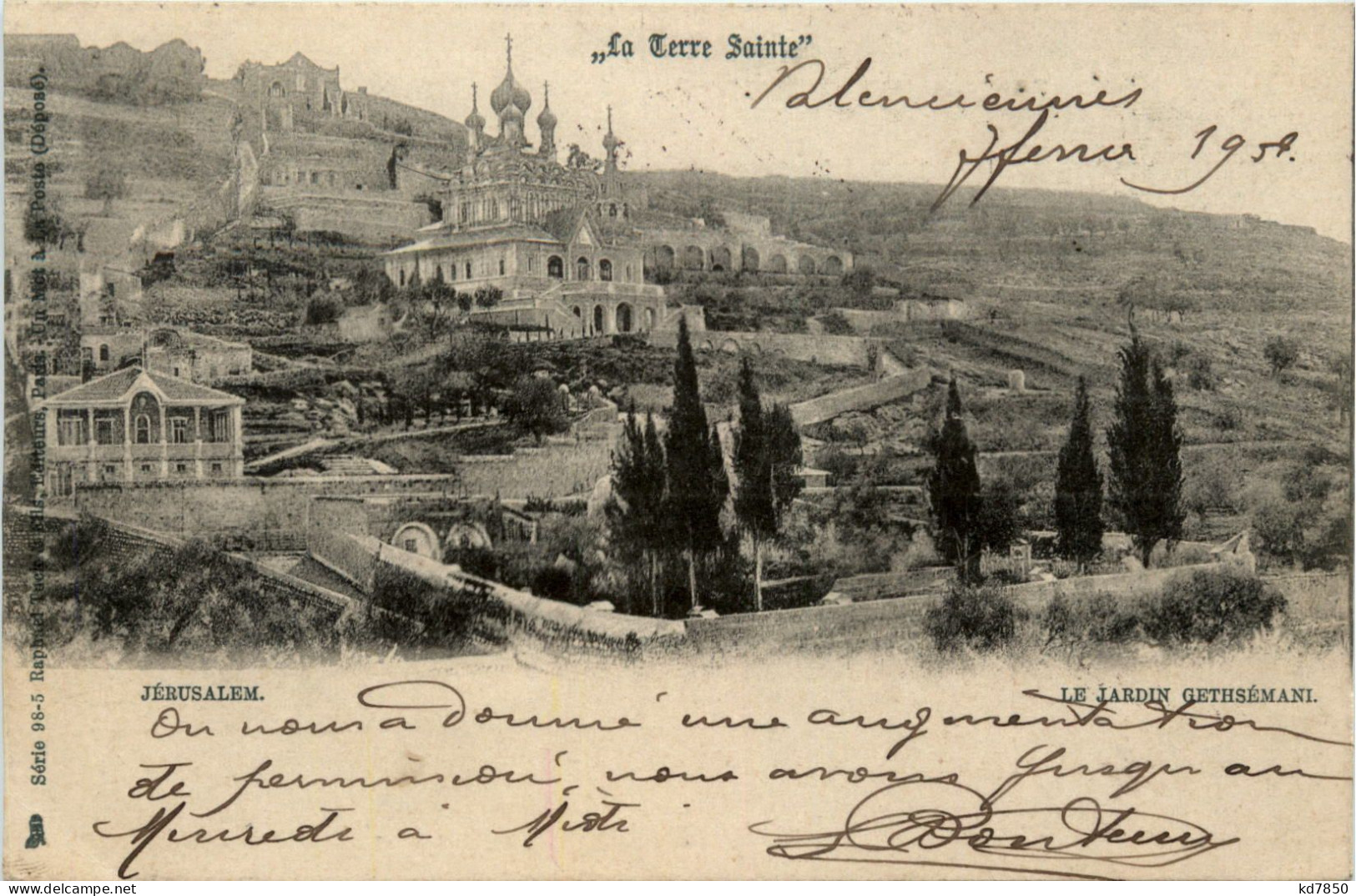 Jerusalem - Le Jardin Gethsemani - Palestine