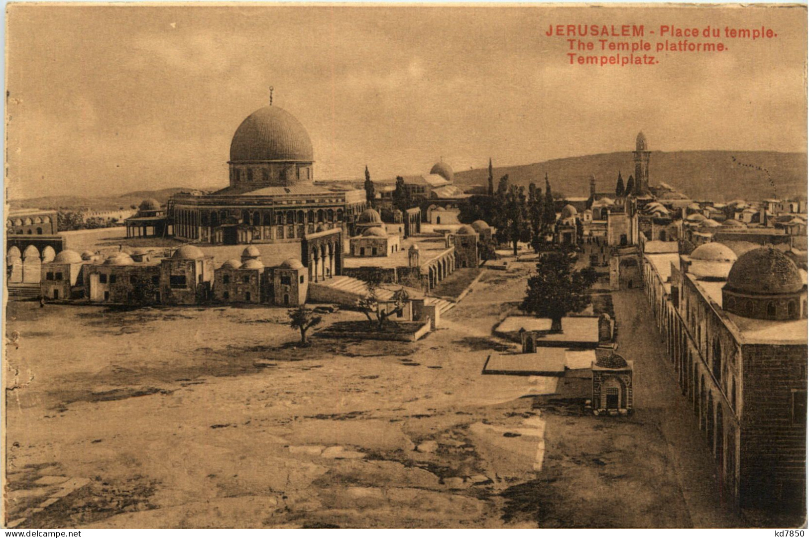 Jerusalem - Tempelplatz - Israel