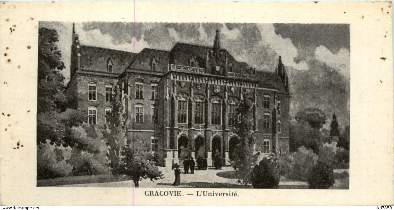 Cracovie - L Universite - Pologne