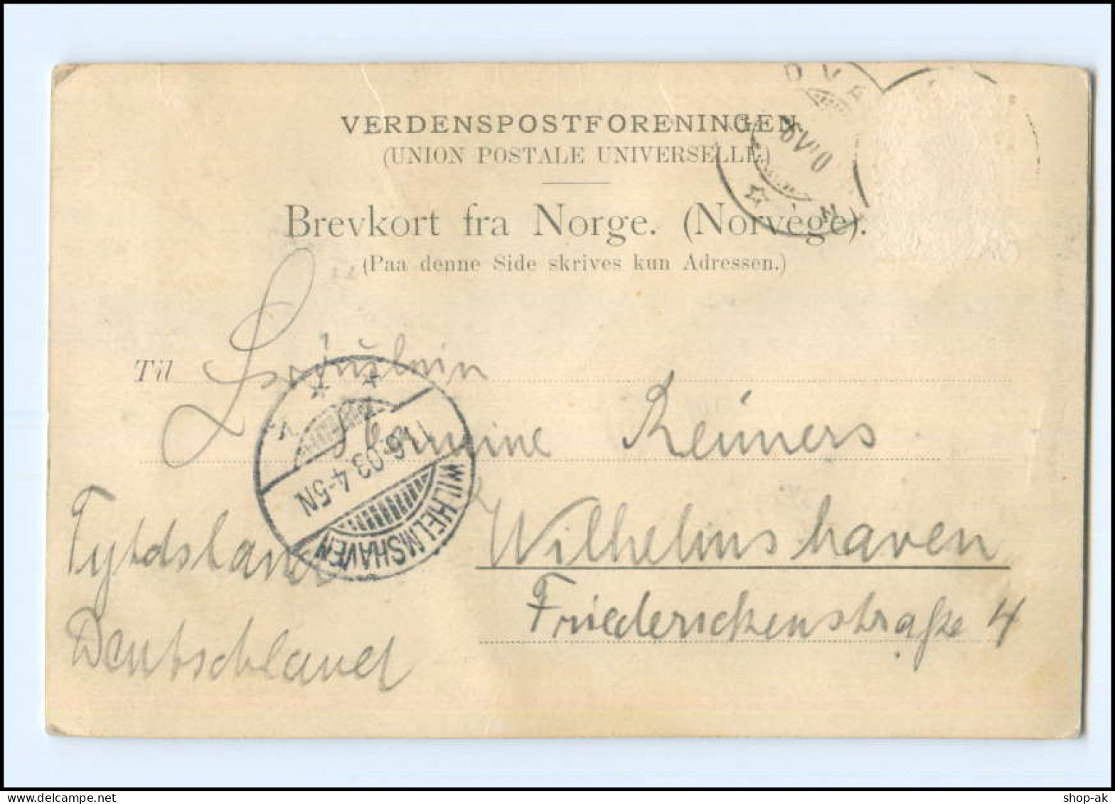 U6670/ Hotel Stalheim  Norwegen Reliefdruck AK 1903 - Norvège