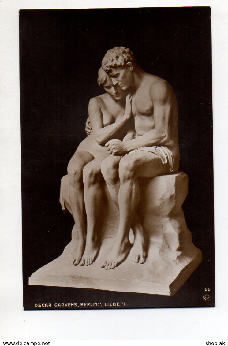 Y12013/ Skulptur Oscar Garvens NPG Foto AK Ca.1912 - Sculpturen