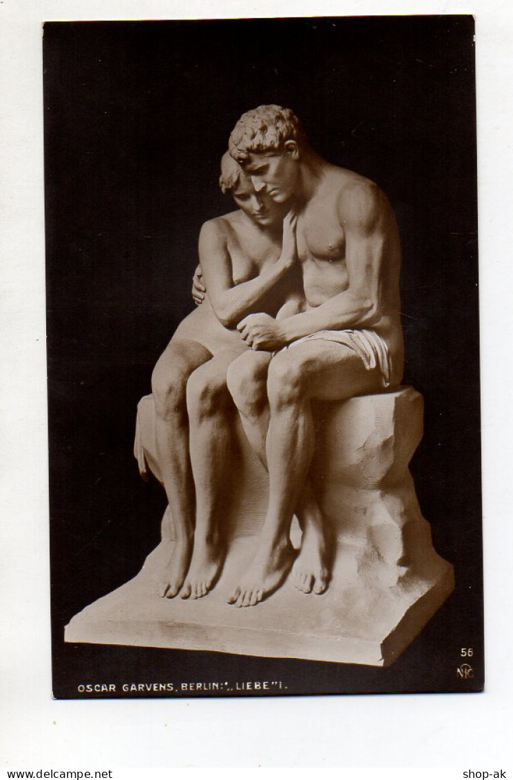 Y12013/ Skulptur Oscar Garvens NPG Foto AK Ca.1912 - Sculptures