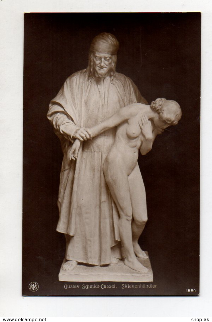 Y12009/ Skulpturen Erster Meister Gustav Schmidt  NPG Foto AK Ca.1912 - Sculptures