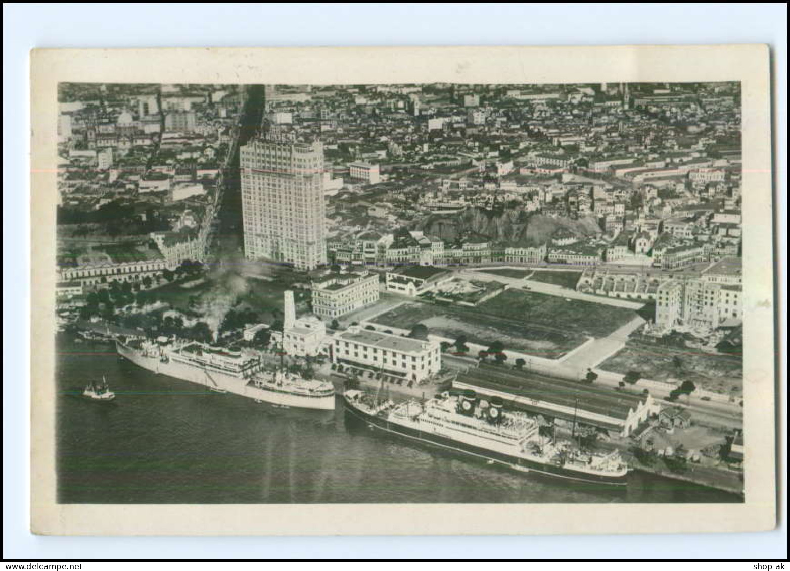 U6064/ Rio De Janeiro Vitso Da Praca Maua  Brasilien Brazil  Foto AK 1931 - Altri & Non Classificati