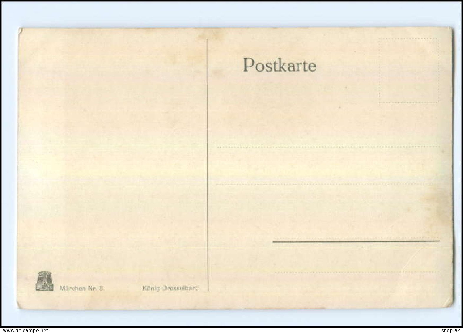 U5966/ Paul Hey - Märchen AK König Drosselbart Ca.1920 - Fiabe, Racconti Popolari & Leggende