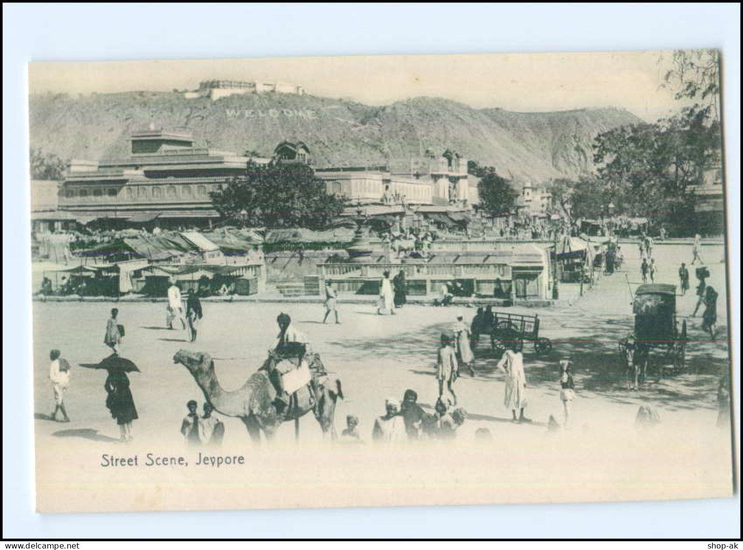 U5927/ Jeypore  Street Scene  Indien AK Ca.1900 - India
