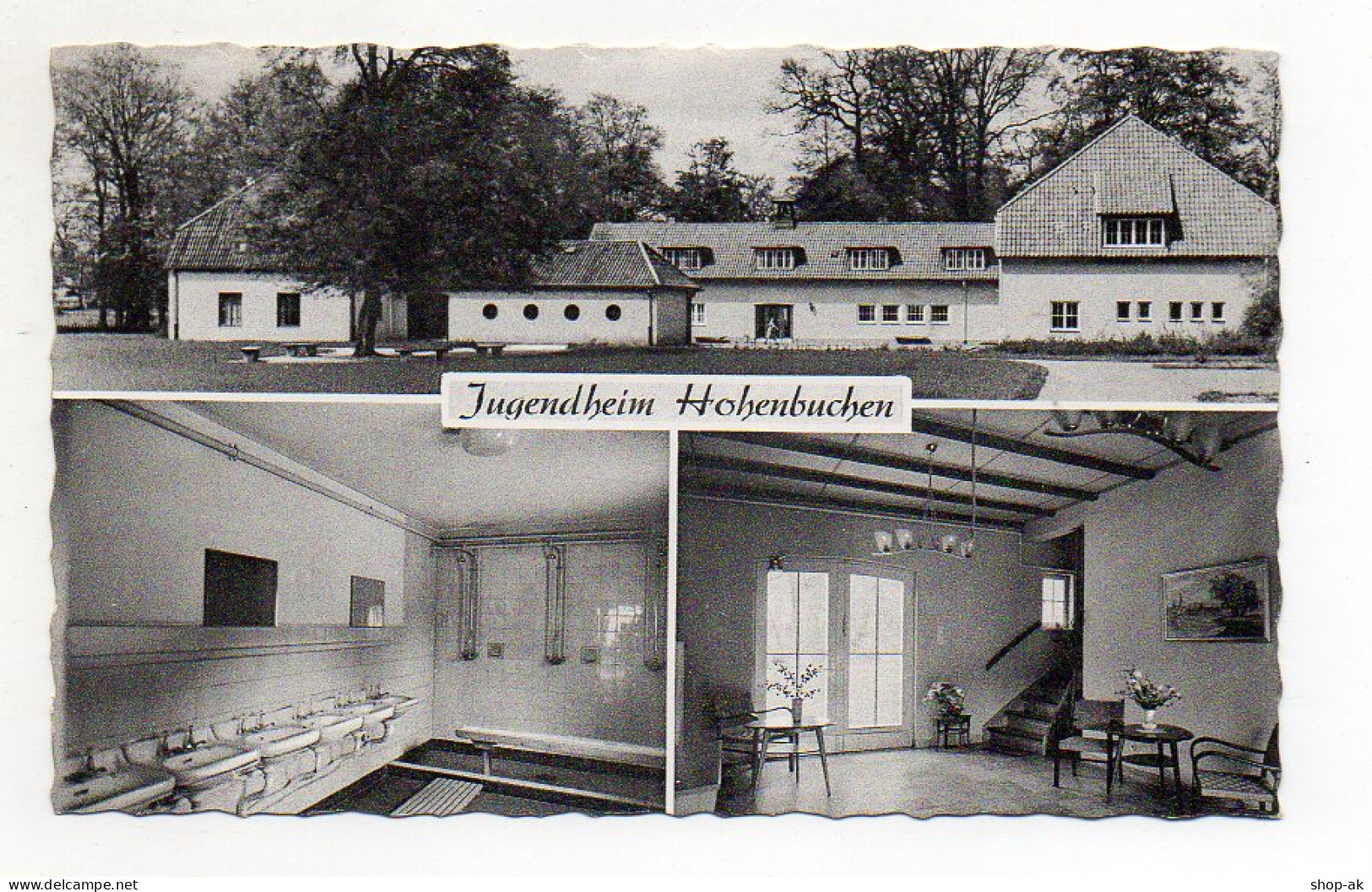 U5666/ Hamburg Poppenbuttel Jugendheim Hohenbuchen AK Ca.1960 - Wandsbek