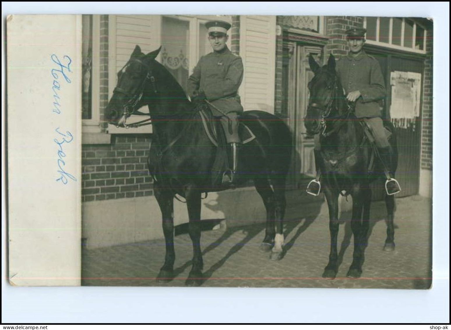 Y11761/ Soldaten Zu Pferde  Foto AK 1916 - Guerre 1914-18