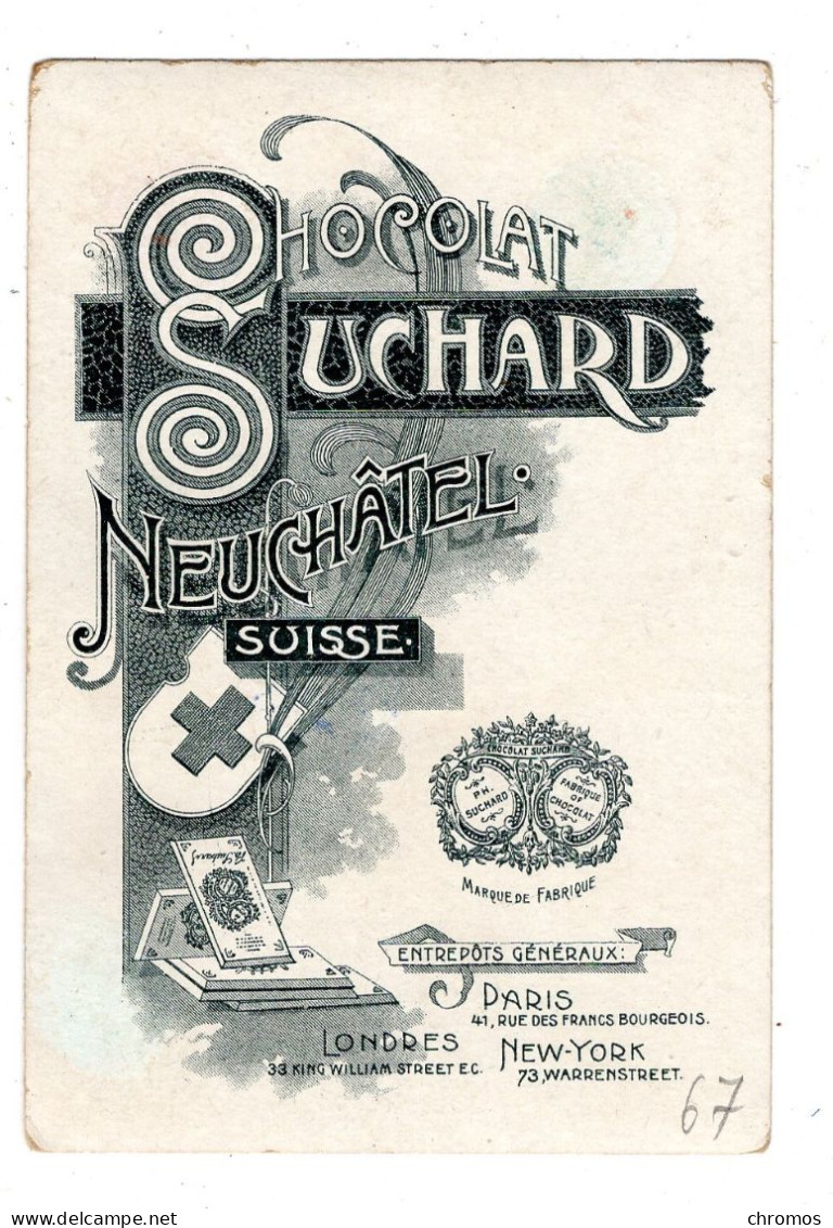 Chromo Chocolat Suchard, S 67 / 7, Moyens De Transport, Kamtschatka, Russie - Suchard