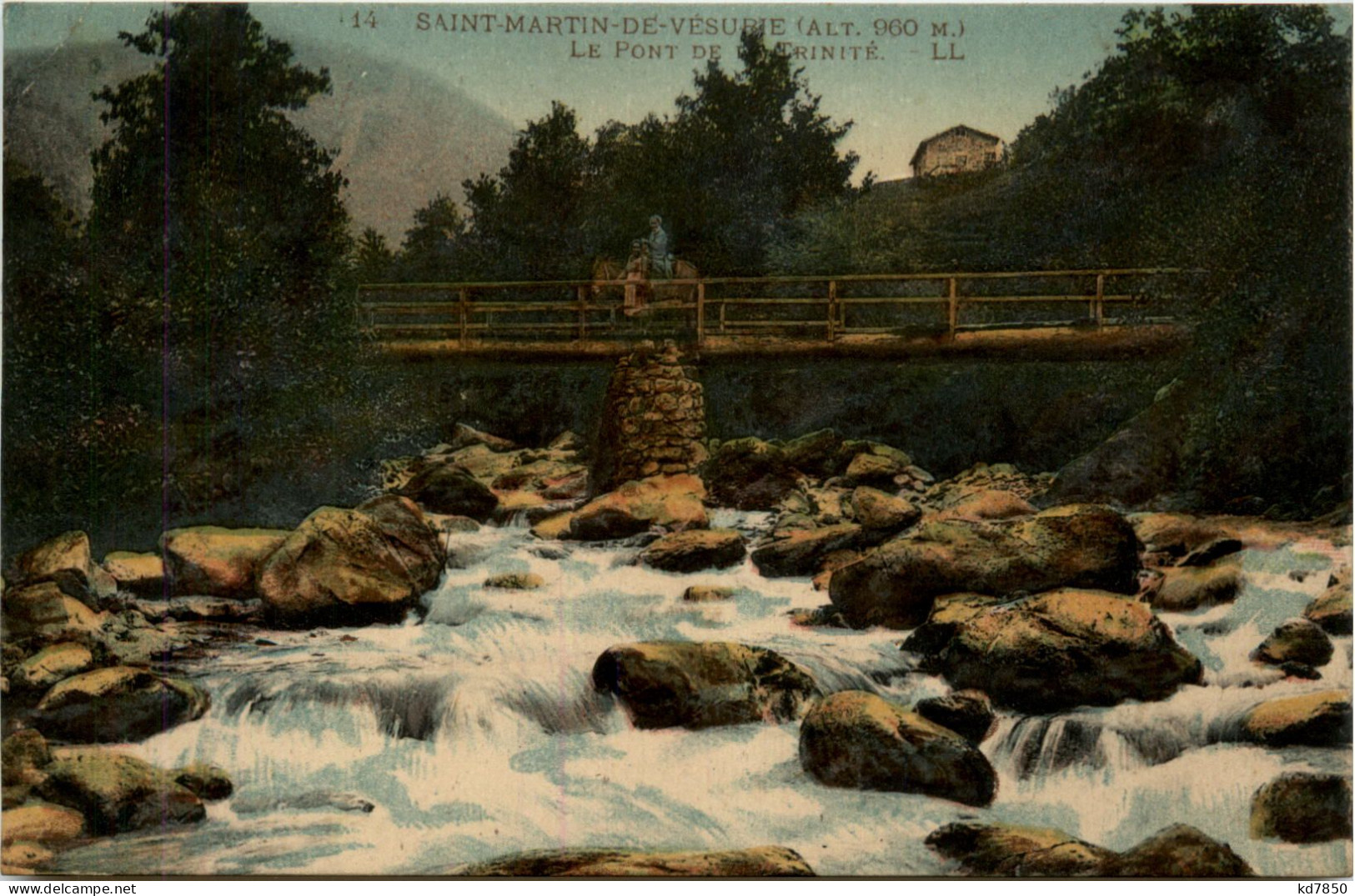 Saint-Martin-Vesubie, Le Pont De - Saint-Martin-Vésubie