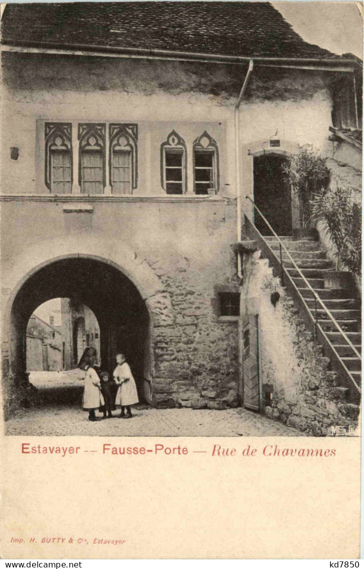Estavayer - Fausse-Porte - Estavayer