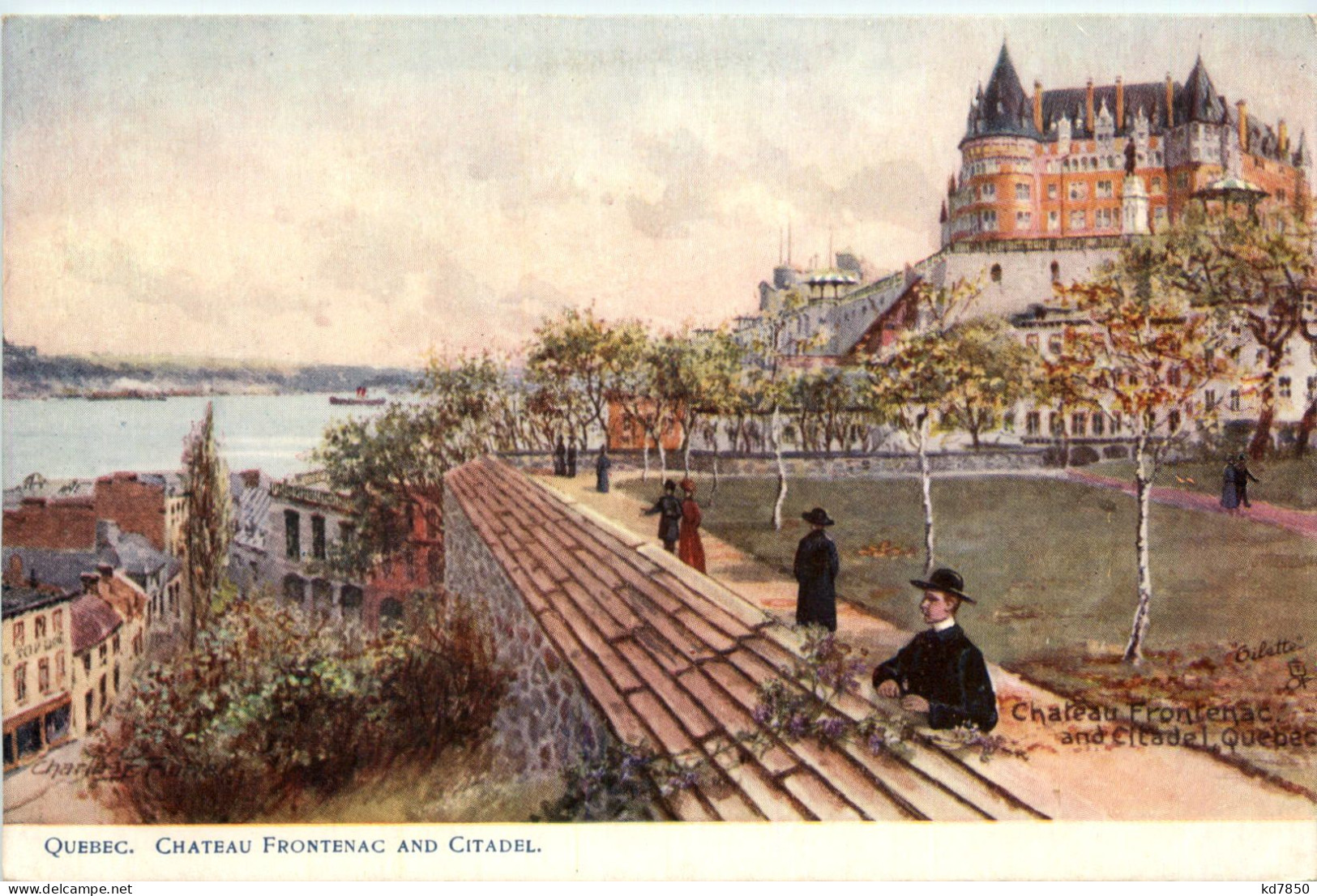 Quebec - Chateau Frontenac - Other & Unclassified