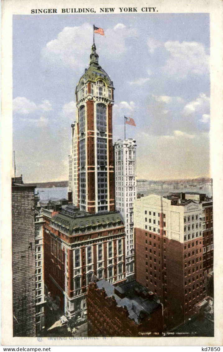 New York - Singer Building - Sonstige & Ohne Zuordnung