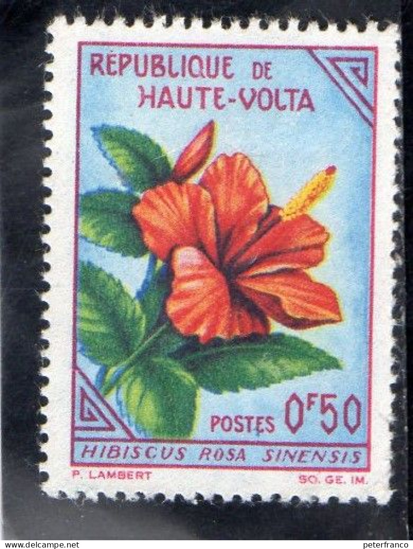 1963 Alto Volta - Ibisco - Sonstige & Ohne Zuordnung