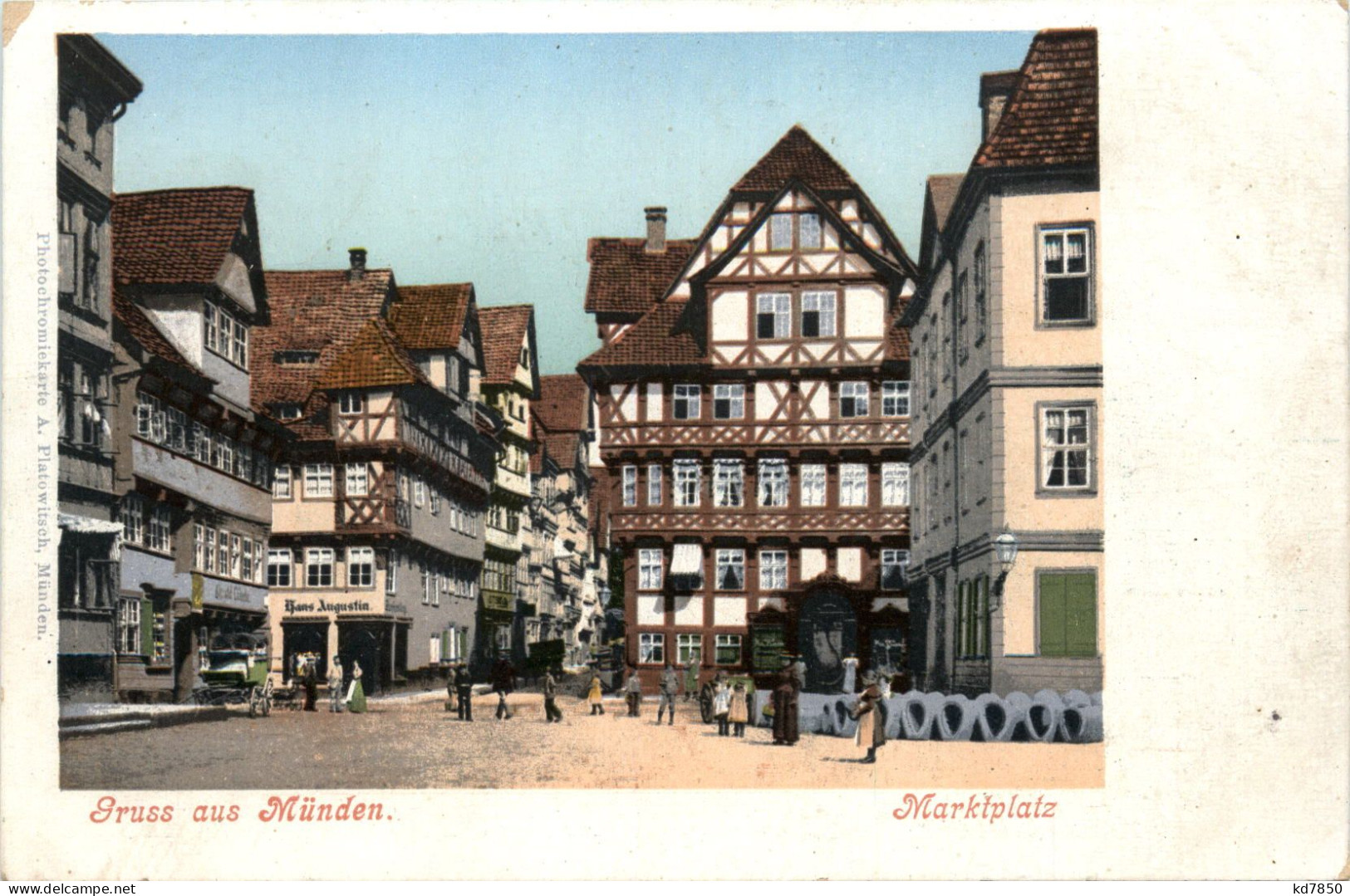 Gruss Aus Münden - Marktplatz - Hannoversch Muenden