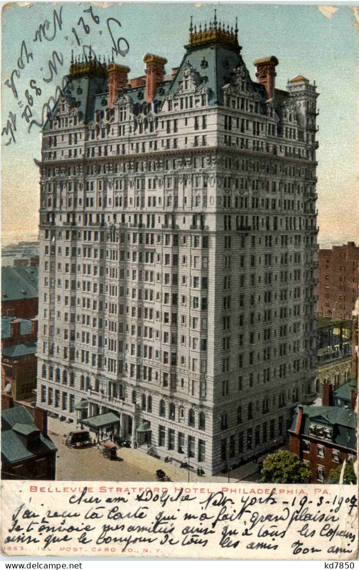 Philadelphia - Bellevue Stratford Hotel - Philadelphia