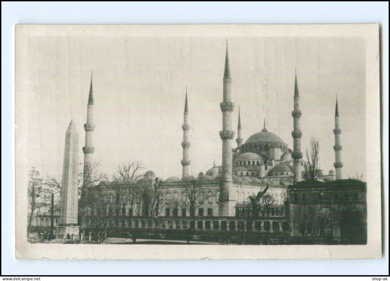 Y10796/ Konstantinopel Ahmed Moschee Türkei Foto AK 1927 - Turquie