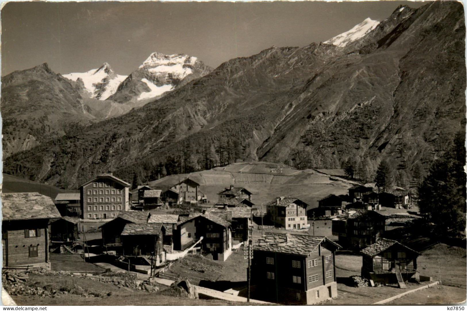 Saas-Fee - Dorfpartie Lohmatten - Saas-Fee