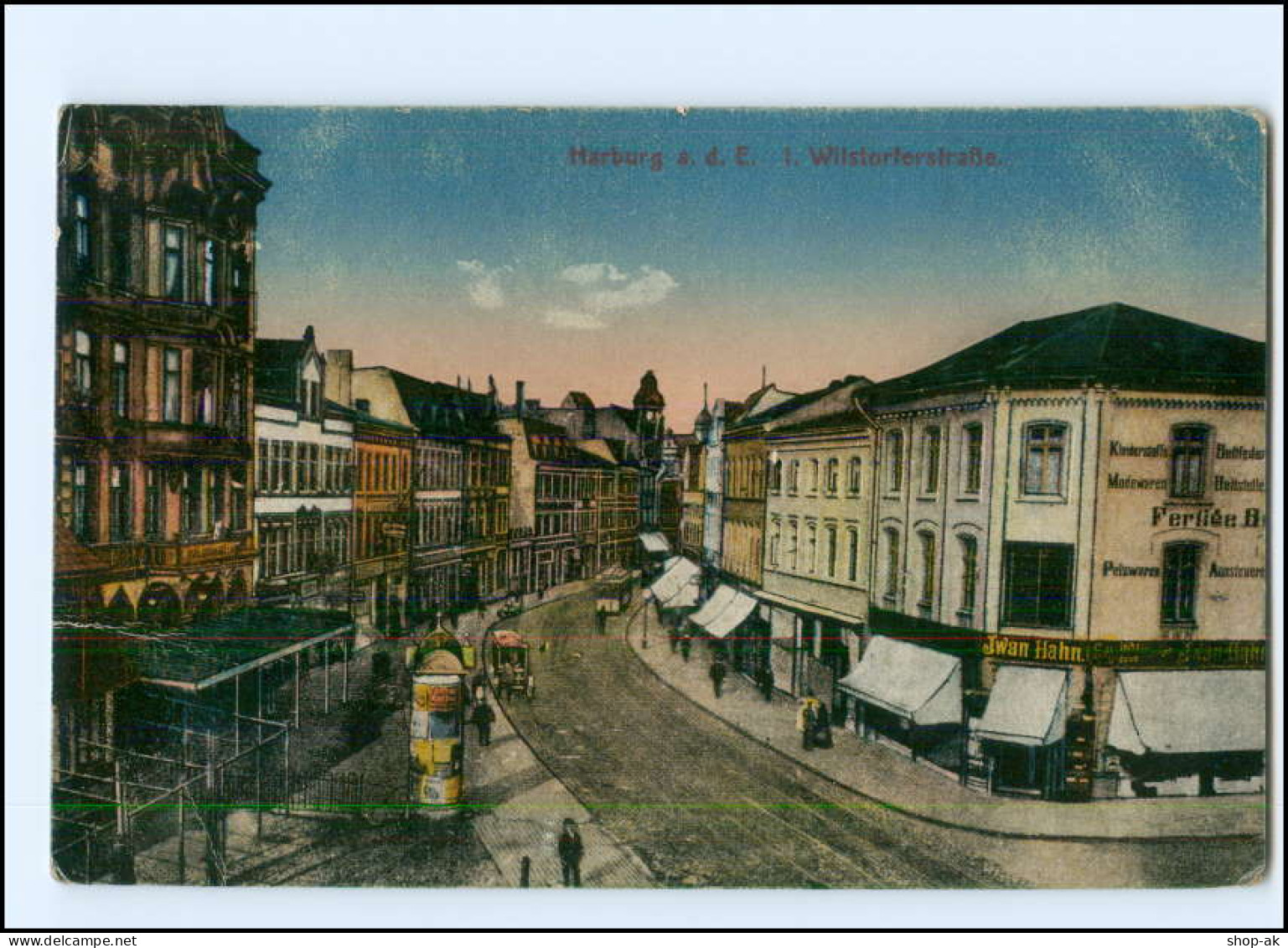 XX003388/ Hamburg Harburg Wilstorferstraße 1921 AK - Harburg