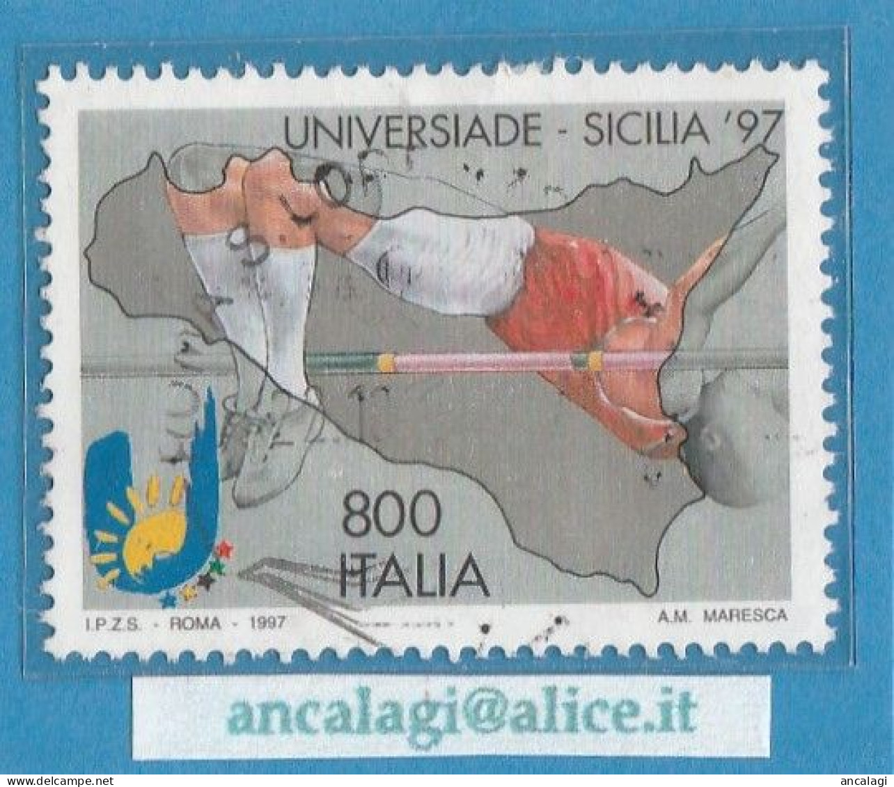 USATI ITALIA 1997 - Ref.0777 "UNIVERSIADI" 1 Val. - - 1991-00: Oblitérés