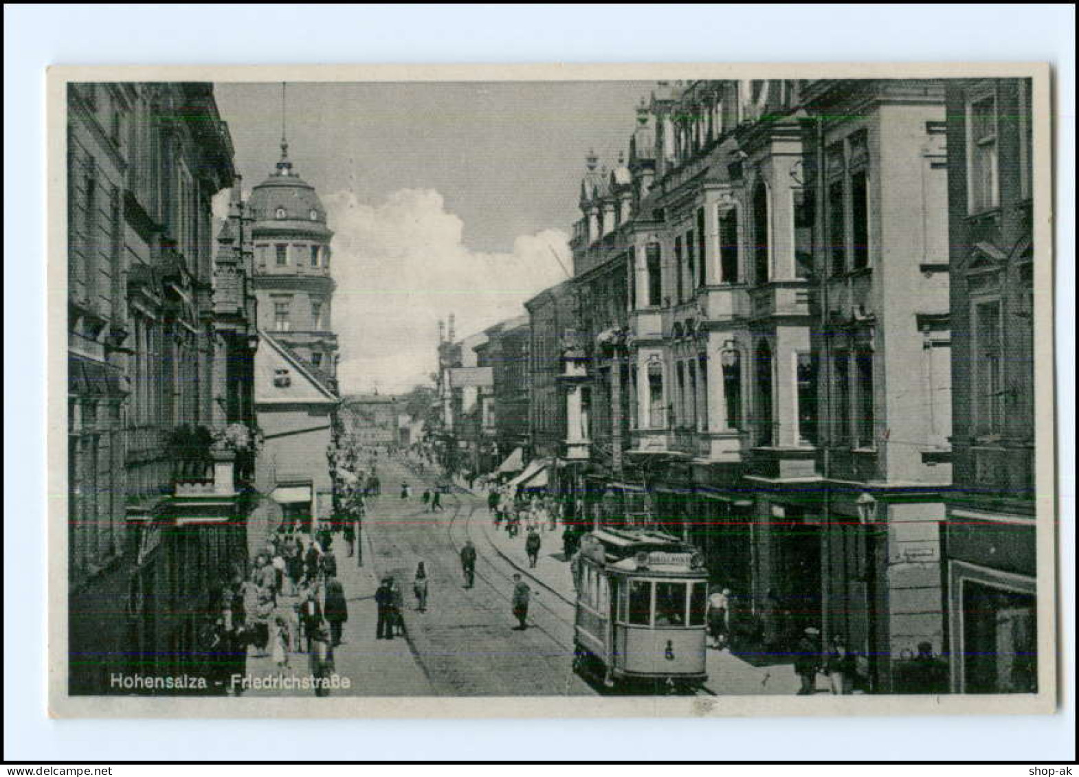 XX003052/ Hohensalza Friedrichstr. Straßenbahn AK 1941 - Westpreussen